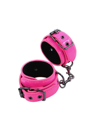 Electra Neon Pink Wrist Cuffs - Coco & Lola's Lingerie Memphis 
